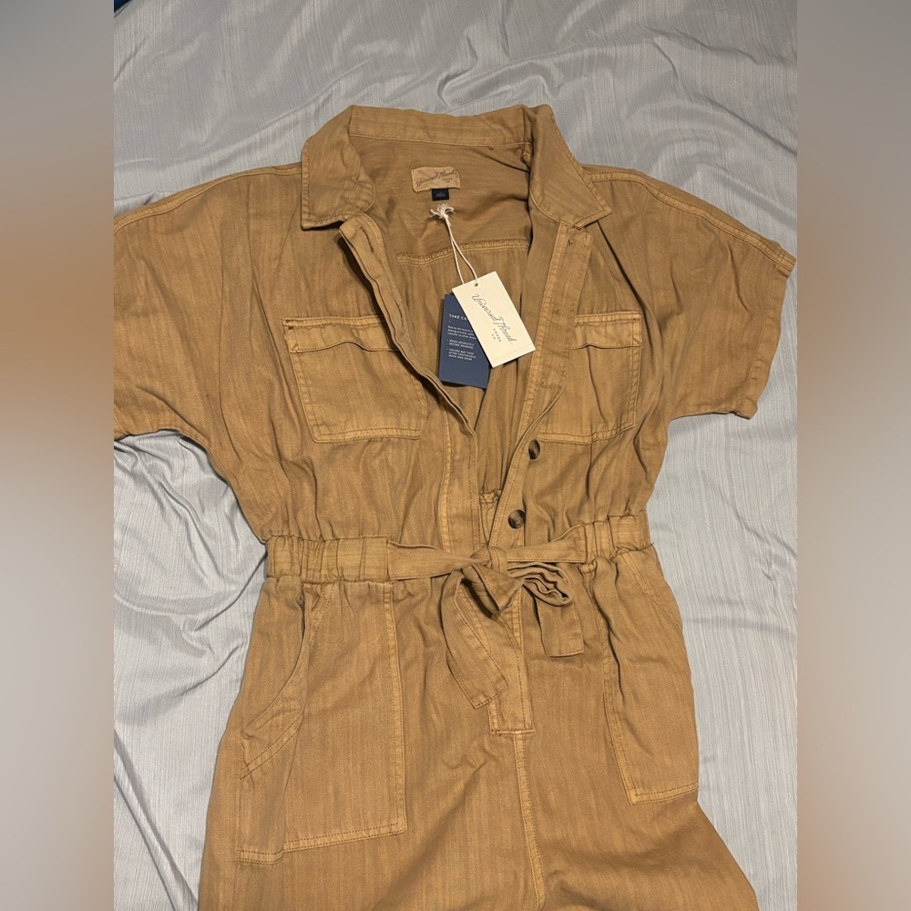 Universal Thread Tan Jumpsuit